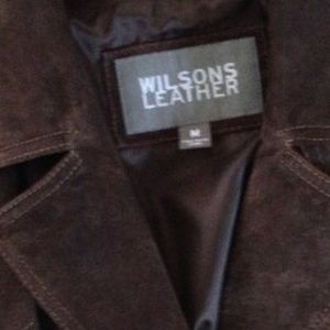 Wilson Leather Ladies brown jacket